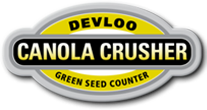 A yellow and black logo for the green seed counter.